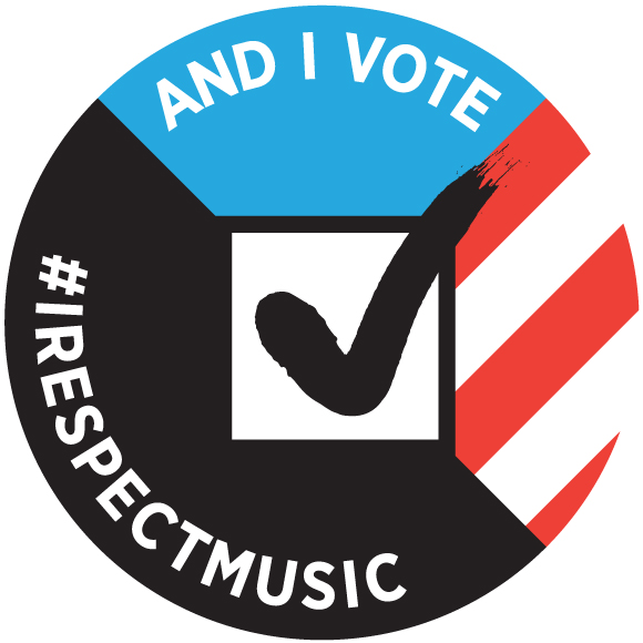 Vote music. Respect Music.
